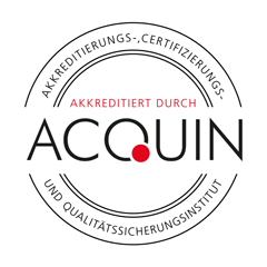 Akkreditiert durch ACQUIN